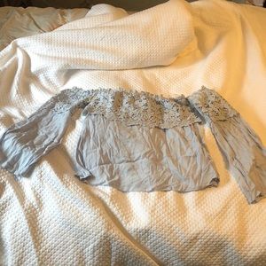 Off the shoulder blouse